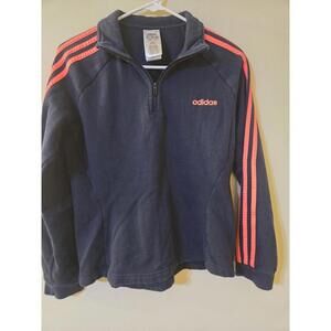 Adidas Blue and pink Sweatshirt Size M